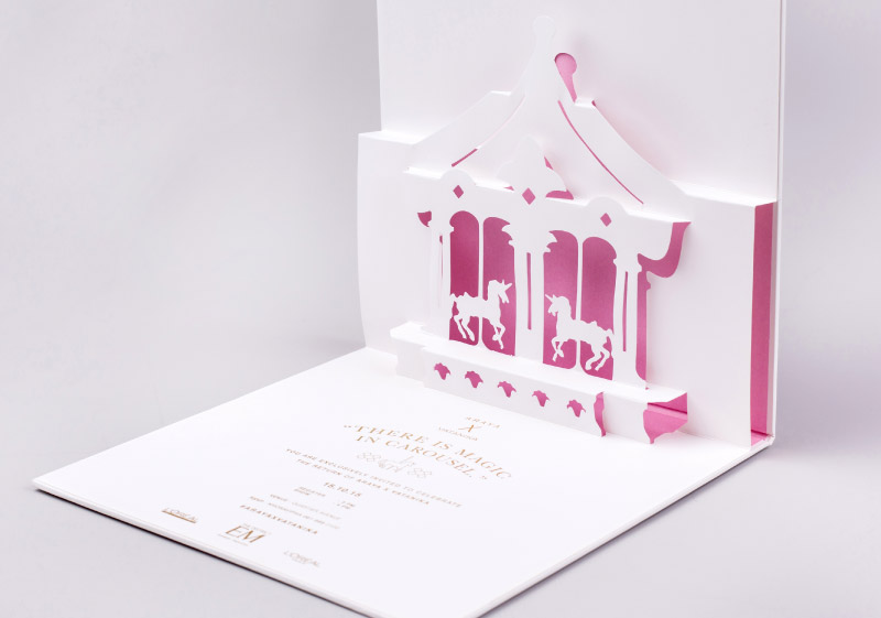 Araya Pop Up Card Printing | Bangkok Printing Services, Thailand