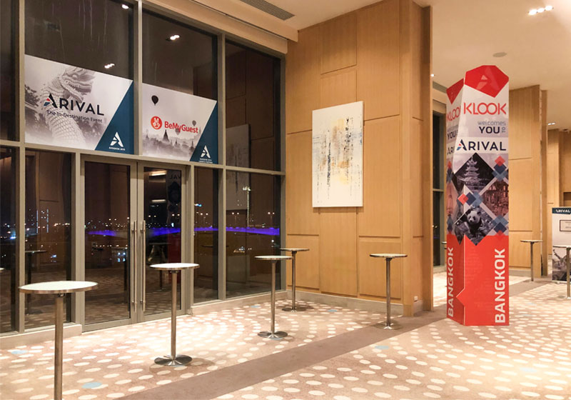 Window Stickers, Large Format Display & Large Display Stands | Bangkok Printing Services, Thailand