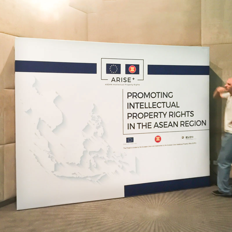 High Quality Fabric Display Backdrop| Bangkok Printing Services, Thailand