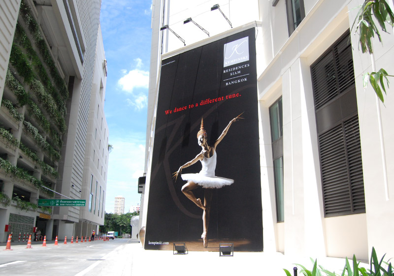 Kempinski Display Banner Printing | Bangkok Printing Services, Thailand
