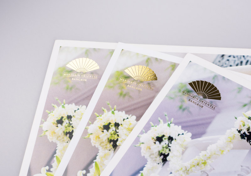 Mandorin Oriental Cards Printing | Bangkok Printing Services, Thailand