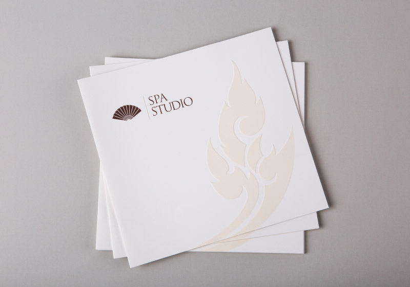 Mandorin Oriental Spa Cards Printing with Foil finishing | Bangkok Printing Services, Thailand