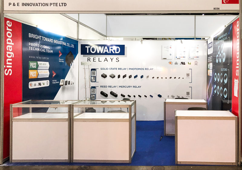 PVC Stickers Booth Display & Large Display Stands | Bangkok Printing Services, Thailand