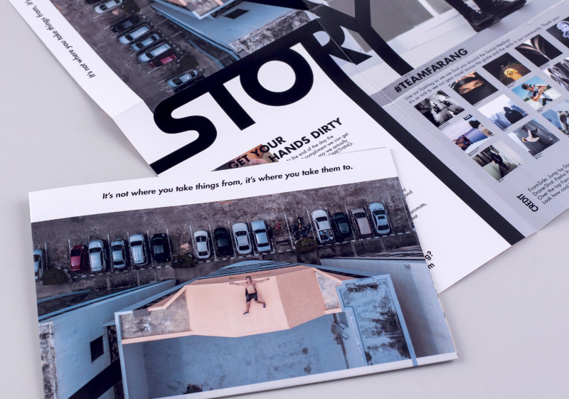 Team Farang Leaflet Printing | Bangkok Printing Services, Thailand