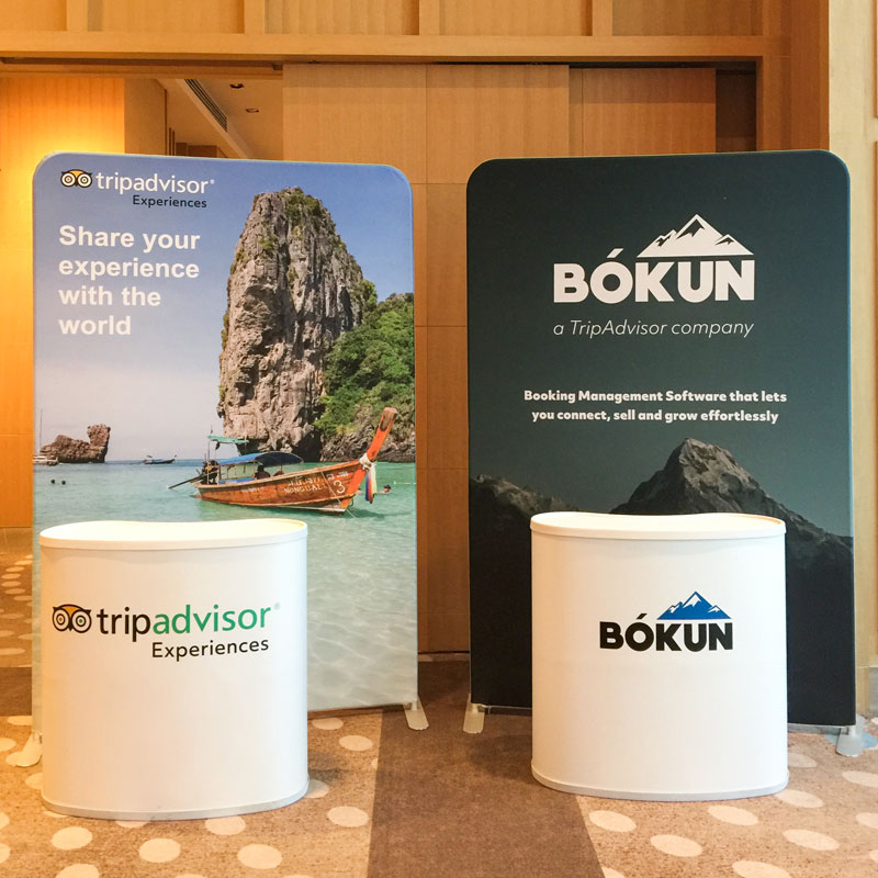 Fabric Displays & Fabric Banners | Bangkok Printing Services, Thailand