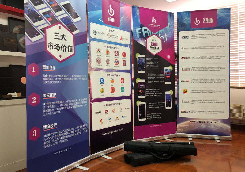 High Quality Display Roll Up Banner | Bangkok Printing Services, Thailand